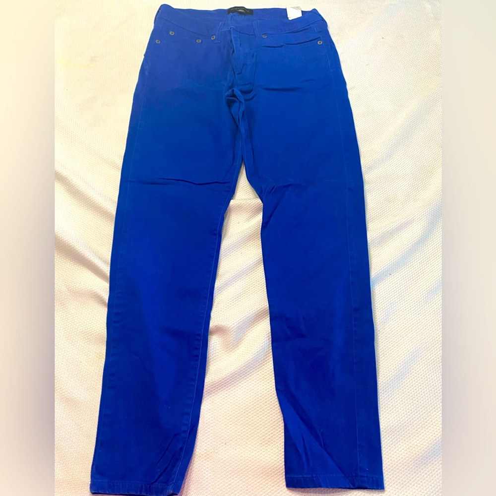 Banana Republic size 6 Royal blue skinny pant - Picture 2 of 2